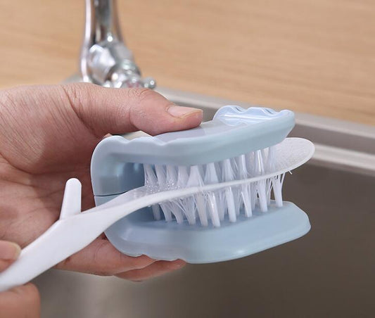 U-Shaped Kitchen Knife Cleaner Brush